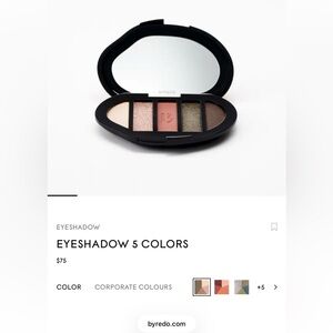New Sealed Byredo Eyeshadow Palette - Corporate Colours